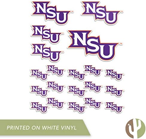 Northwestern Eyalet Üniversitesi NSU Şeytanlar Sticker Vinil Çıkartması Dizüstü Su Şişesi Araba Karalama Defteri (Levha Tipi