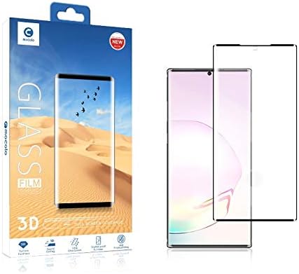 Leya-ABD Cep Telefonu Ekran Koruyucu ıçin Uyumlu Samsung Galaxy Note20 5G 0.33 mm 9 H 3D Kavisli Tam Ekran Temperli Cam Filmi,