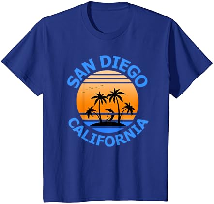 San Diego Seyahat San Diego Kaliforniya Tişörtü