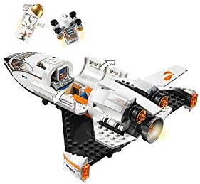 LEGO Şehir Uzay Mars Araştırma Mekiği 60226 Uzay Mekiği Oyuncak Yapı Kiti ile Mars Rover ve Astronot Minifigures, üst KÖK Oyuncak