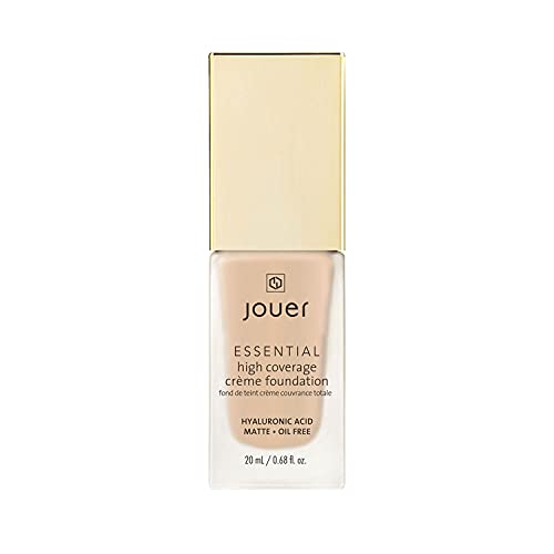 Jouer Essential High Coverage Crème Foundation / Erkekler ve Kadınlar / Tüm Cilt Tonları için 50 Tonda Mevcuttur / Sağlıklı