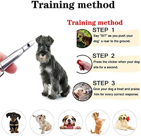 ANLONGLİ Köpek Eğitim Islık Durdurmak için Barking,Ultrasonik Pirinç Köpek Düdük Köpek Eğitim Her Türlü için (1 köpek Düdük