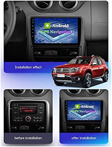 Renault Duster 2010-2014 ıçin araç Multimedya Oynatıcı Navigator Kafa Ünitesi Oto Stereo Radyo Video Alıcısı Sat Nav 1080 P