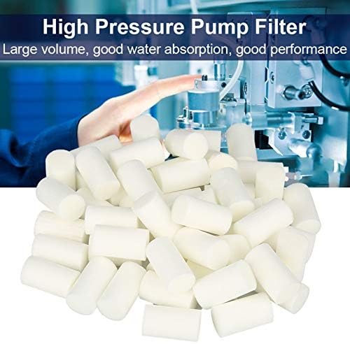 POCREATİON pompa filtresi, 2X3. 5 cm / 0. 79 X 1.38 in 30MPa 50 pcs Yüksek Basınç pompa filtresi Iyi Su Emme için Yong Heng