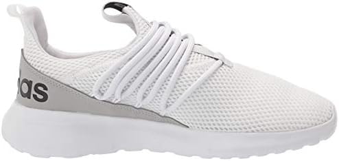 adidas Erkek Lite Racer Adapt 3.0 Geniş Koşu Ayakkabısı, Beyaz/Beyaz / Gri, 6,5