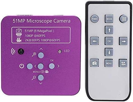 51MP HDMI 120X Endüstriyel Kamera C Montaj Lens AC 100-240 V Dijital Elektronik Mikroskop Gözlemlemek için Yüzey Mikroyapı