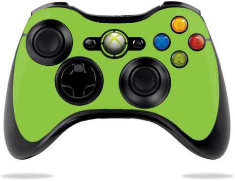 Koruyucu Vinil Cilt Çıkartması Cilt Microsoft Xbox 360 Denetleyicisi ile Uyumlu wrap Sticker Skins Katı Yeşil