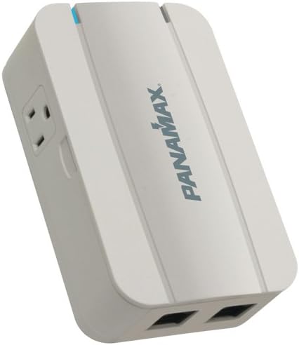 PANAMAX MD2-TL 2 Çıkışlı MAX (R) 2 Dalgalanma Koruyucusu (Ev ve ofis için telefon ve LAN hattı koruması)