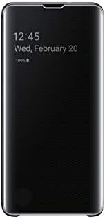 Samsung Galaxy S10 S-View Flip Kılıf, Siyah