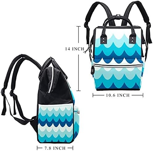 Laptop sırt çantası kadın erkek moda seyahat çantaları rahat Daypacks sırt çantası bilgisayar çantası deniz mavi için