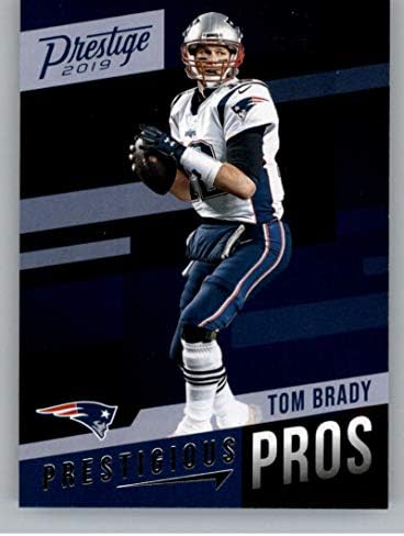 2019 Panini Prestige Prestijli Artıları 1 Tom Brady New England Patriots Futbol Kartı NM-MT