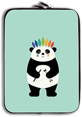 Telefon kılıfı Emme 10 inç Masa Çantası ile Uyumlu Yumuşak Silikon Adam Tasarım Yeşil Panda Ayı