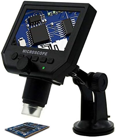 Seesıı G600 Taşınabilir LCD ekran Dijital Mikroskop Video Kamera 4.3 HD OLED 3.6 MP 1-600X Büyütme 1080 P / 720 P Sürekli Büyüteç