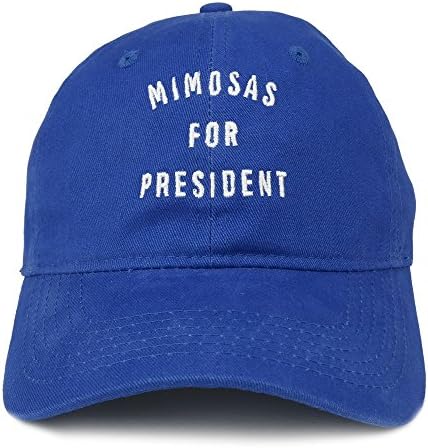 Başkan İşlemeli %100 Pamuklu Ayarlanabilir Kap için Trendy Giyim Mağazası Mimozaları