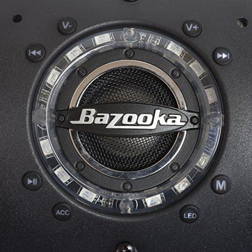 Bazuka 36 inç G2 Bluetooth Parti Bar Hoparlör ve AC DC Adaptörü, Offroading ve Açık Hava Etkinlikleri için