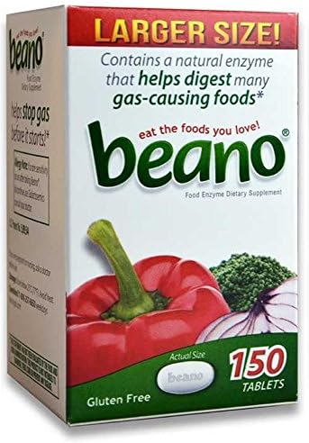 Beano ® Gaz ve Şişkinliği Önler / Etkili Ve Kullanımı Kolay - 150 Tablet