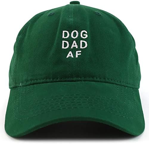 Moda Giyim Mağazası Köpek Baba AF İşlemeli Yumuşak Pamuklu Baba Şapkası