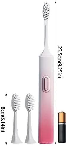 Fpoqbod Elektrikli Diş Fırçası İçme ile 3 Fırça Kafaları Temizleme, IPX7 Su Geçirmez Derin Temiz Taze Nefes Sağlıklı Gülümseme
