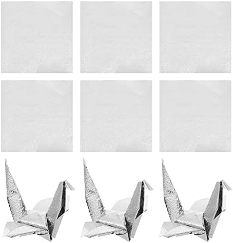NUOBESTY Origami Kağıt Çift Taraflı Glitter Katlanır Kağıt Kare Origami Kağıt DIY El Sanatları Çocuklar Yetişkinler ıçin Sanat