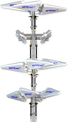 GigaMİMO16-5G MIMO 2x2 ve 4x4 Anten Nomad Seyahat Yönlendirici Açık / Deniz Çok Yönlü Ultra Yüksek Kazanç ±45° Pol Kapalı