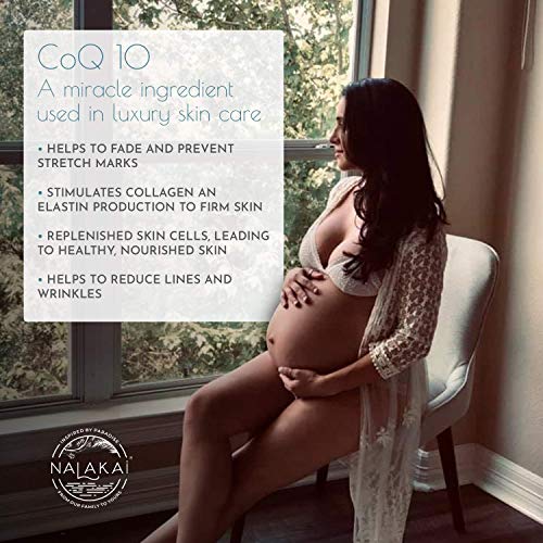 Hamilelik için Nalakai Streç İşareti Kremi-Doğum Sonrası Cilt Sıkılaştırıcı Selülit Losyonu-Karın Sıkılaştırıcı Krem-Göğüs,