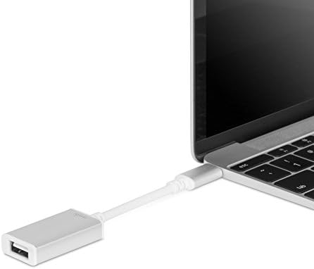 Moshı USB-C'den USB 3.1 Adaptörüne, 5gbps'ye Kadar Veri Aktarım Hızı, Eloksallı Alüminyum Gövde, MacBook ve Diğer Cihazlarla