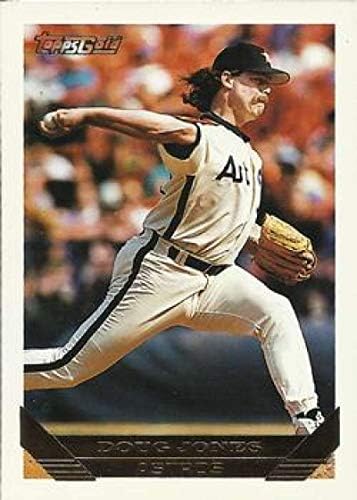 1993 Topps Altın Beyzbol 171 Doug Jones Houston Astros Topps Şirketinden Resmi MLB Ticaret Kartı