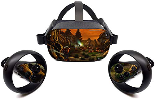 oculus Quest için aksiyon macera Çıkartmaları Cildi, Koruyucu, Dayanıklı ve Benzersiz Vinil Çıkartma Sarma Kapağı | ok anh