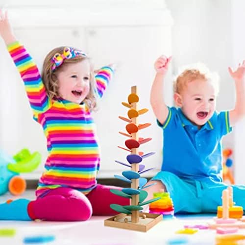 AmuFhota Topu Damla Oyuncaklar, Toddlers Ahşap DIY Top Parça Oyuncak, ebeveyn-Çocuk Etkileşimi DIY Eğitici Oyuncak Bebek için