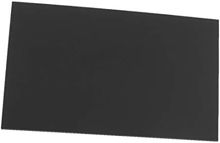 X-DREE 2mm Siyah Plastik Akrilik Pleksiglas Levha A5 Boyut 148mmx210mm (acrilico nero'da Foglio plastica'da nera da 2mm formato