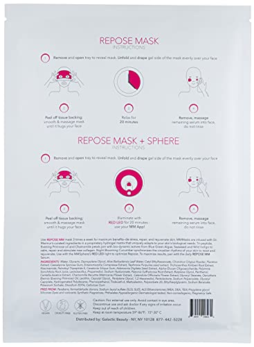 MMRepose hidrojel Yüz Maskesi, keyifli aromaterapiye sahip en popüler uyku maskemiz, daha parlak ciltler için nemlendirir ve