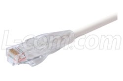 L-Com/Sonsuz Elektronik-TRD695WHT - 100-Premium Cat 6 Kablo, RJ45 / RJ45, Beyaz 100,0 ft