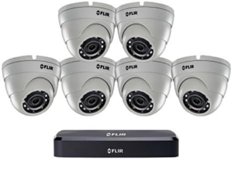FLIR DN2181E63 Serisi Göz Küresi Dome Kameralar Dijital Gözetleme Kamerası, Siyah