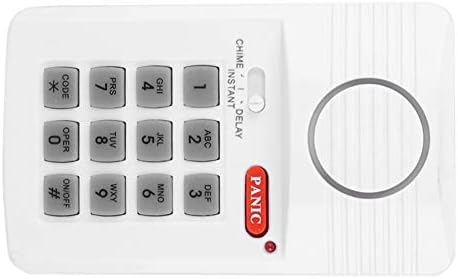 LZKW Ev Güvenlik Tuş Takımı, Panik Butonu ile ABS Ev Alarm Sistemi, Ev Ofis Garajlar için veya Sürgülü Kapılar Kapılar, tutuyor