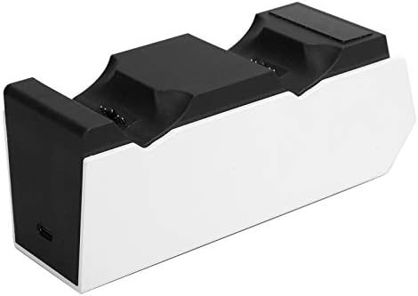 Taşıması kolay Denetleyici Şarj Standı Basit Kullanım PS5 için Led Gösterge ışığı ile PS5 için Hafif Şarj İstasyonu (Amerikan