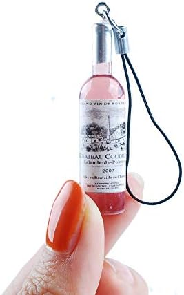 NWFashion minyatür 30PCS şarap şişesi cep telefonu çanta kolye takılar için