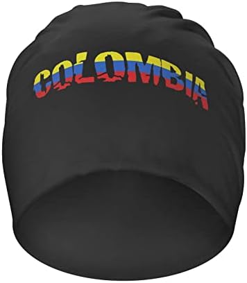 Kolombiya Bayrağı T Mens & Womens Nefes Evrensel Yetişkin Örgü Şapka