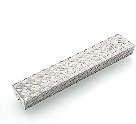 Deko Gümüş - Açık Paslanmaz Çelik-Mezuzah Kasa İsrail'de üretilmiştir. 4/10 cm'ye kadar Kaydırma için uygundur