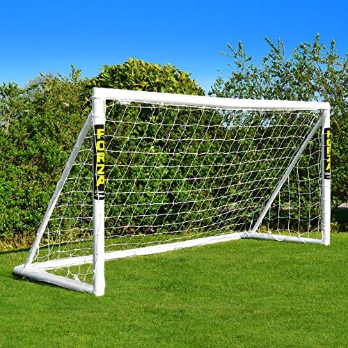 FORZA Kilitleme Arka Bahçe Futbol Golü-Arka Bahçe için 8ft x 4ft Futbol Golleri | Futbol Antrenman Ekipmanları | Arka Bahçe