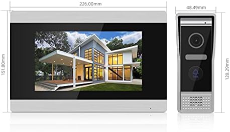 JEONSWOD 7 İnç Dokunmatik Ekran WiFi IP Video Interkom İle Villa İçin Mini Kablosuz Alıcı, destek Uzaktan Telefon Kilidini