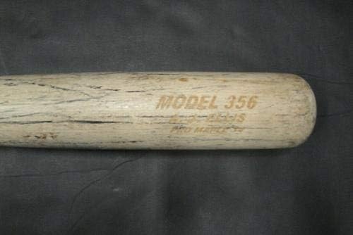 AJ Ellis AJ Oyunu Kullanılmış Beyzbol Sopası Max Los Angeles Dodgers İmzasız Uncracked-Major league Baseball Oyunu Kullanılmış