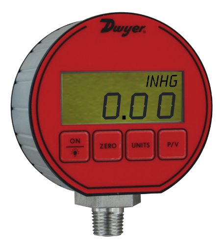 Dwyer Dijital Basınç Göstergesi, DPG-111, %0,25 Doğruluk, 0-5000 psi