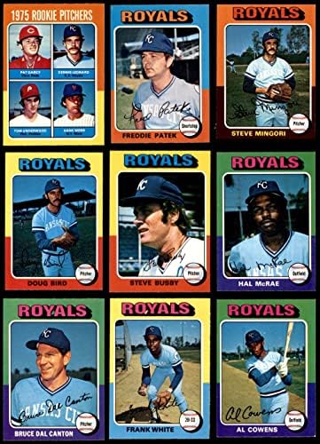 1975 O-Pee-Chee Kansas City Royals Takım Setine Yakın Kansas City Royals (Set) ESKİ / MT Royals
