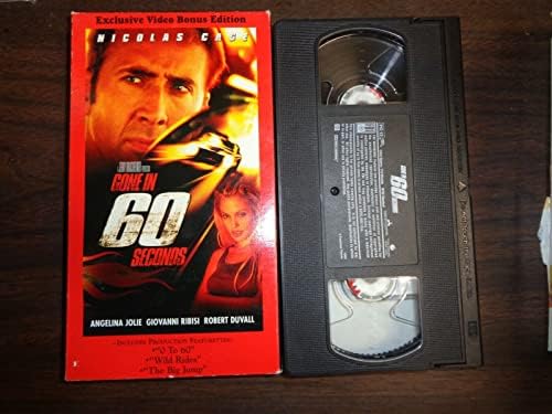 Kullanılmış VHS Filmi 60 Saniyede Gitti (V)