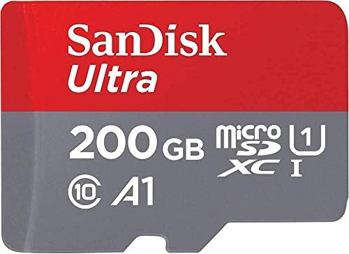 Ultra 200GB microSDXC, SanFlash ve SanDisk tarafından Doğrulanan İCEMOBİLE Galaxy Prime Plus Plus için Çalışır (A1/C10/U1/8k