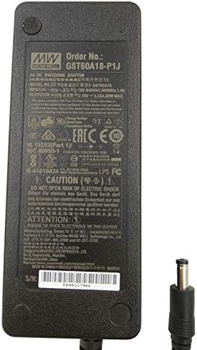 [PowerNex] Ortalama Kuyu GST60A18-P1J 18 V 3.33 A AC/DC Yüksek Güvenilirlik Endüstriyel Adaptör