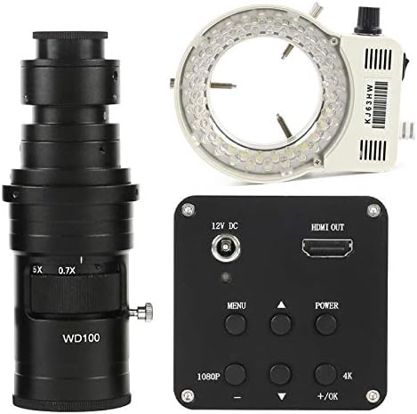 CESULİS Mikroskop 1080 P 4 K UHD 8MP CMOS Dijital Elektronik Dijital Endüstriyel C Montaj Video Mikroskop Kamera Telefonu Tamir