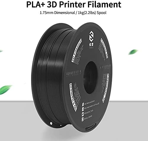 Aibesy PLA + 3D Yazıcı Filament 1.75 mm Boyutsal Doğruluk + / -0.02 mm 1 kg(2.2 lbs) biriktirme Baskı Sarf için 3D Yazıcı
