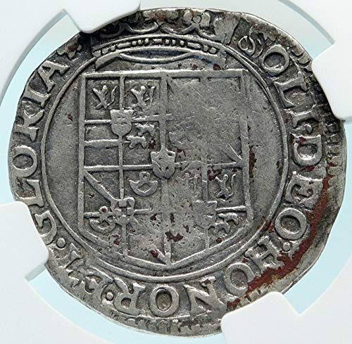 1625 FR 1625-47 FEODAL FRANSA Prens Turuncu FREDERİCK TAVUK sikke İNCE DETAYLAR NGC
