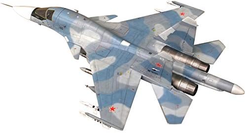 T-Oyuncak 1/72 Ölçekli Uçak Bulmaca Modeli, Askeri Su-34 Fullback Bombacı Alaşım Modeli ile Standı, çocuk Oyuncakları ve Hediyeler
